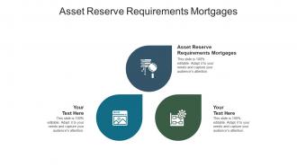 Asset reserve requirements mortgages ppt powerpoint presentation model graphics pictures cpb