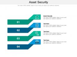 Asset security ppt powerpoint presentation ideas aids cpb