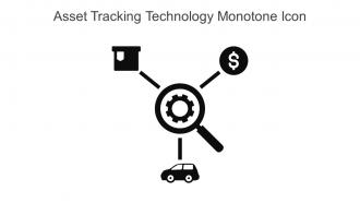 Asset Tracking Technology Monotone Icon In Powerpoint Pptx Png And Editable Eps Format