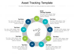 Asset tracking template ppt powerpoint presentation infographics ideas cpb