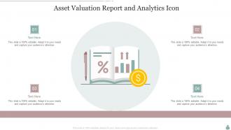 Asset Valuation Report And Analytics Icon