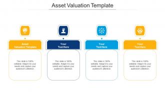 Asset valuation template ppt powerpoint presentation infographic template ideas cpb