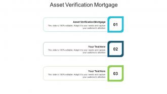 Asset verification mortgage ppt powerpoint presentation styles background cpb