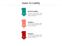 Asset vs liability ppt powerpoint presentation gallery model cpb