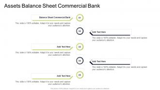 Assets Balance Sheet Commercial Bank In Powerpoint And Google Slides Cpb