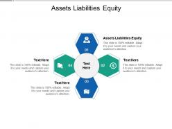 Assets liabilities equity ppt powerpoint presentation summary format ideas cpb