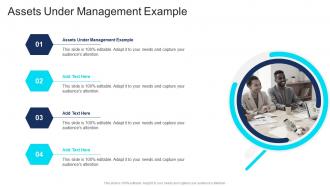 Assets Under Management Example In Powerpoint And Google Slides Cpb