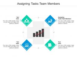 Assigning tasks team members ppt powerpoint presentation show icon cpb