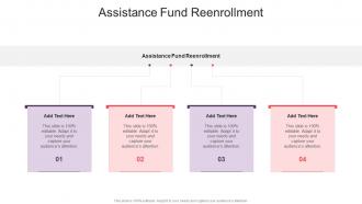 Assistance Fund Reenrollment In Powerpoint And Google Slides Cpb