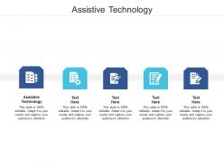 Assistive technology ppt powerpoint presentation ideas styles cpb