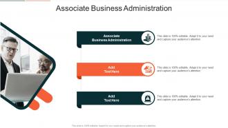 Associate Business Administration In Powerpoint And Google Slides Cpb