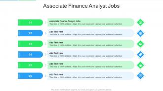 Associate Finance Analyst Jobs In Powerpoint And Google Slides Cpb