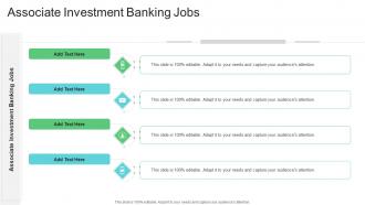 Associate Investment Banking Jobs In Powerpoint And Google Slides Cpb