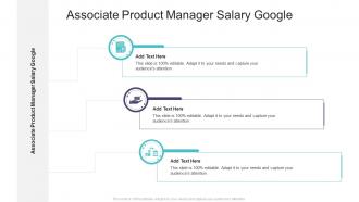 Associate Product Manager Salary Google In Powerpoint And Google Slides Cpb