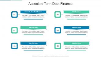 Associate Term Debt Finance In Powerpoint And Google Slides Cpb