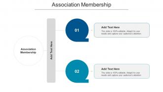 Association Membership Ppt Powerpoint Presentation Pictures Files Cpb