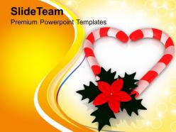 Assortment of best christmas candies powerpoint templates ppt themes and graphics 0513