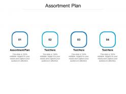 Assortment plan ppt powerpoint presentation model ideas cpb