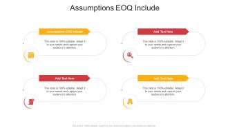 Assumptions Eoq Include In Powerpoint And Google Slides Cpb
