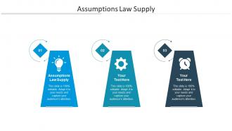 Assumptions law supply ppt powerpoint presentation file themes cpb