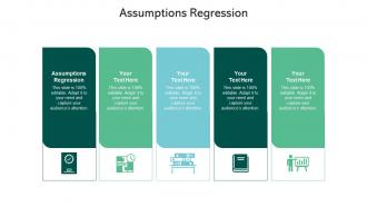 Assumptions regression ppt powerpoint presentation infographics images cpb