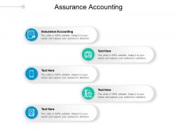 Assurance accounting ppt powerpoint presentation infographic template rules cpb