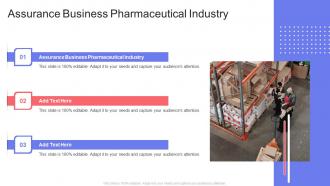 Assurance Business Pharmaceutical Industry In Powerpoint And Google Slides Cpb