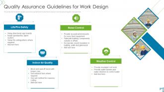 Assurance Guidelines For Work Design Risk Evaluation And Mitigation Plan Commercial Property