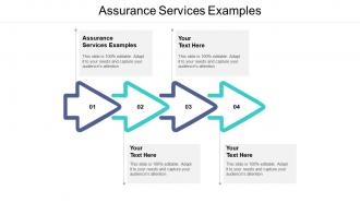 Assurance services examples ppt powerpoint presentation summary show cpb