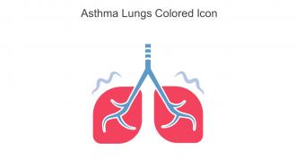 Asthma Lungs Colored Icon In Powerpoint Pptx Png And Editable Eps Format