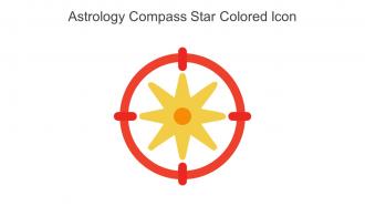 Astrology Compass Star Colored Icon In Powerpoint Pptx Png And Editable Eps Format