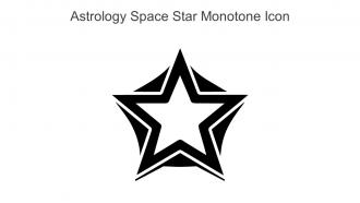 Astrology Space Star Monotone Icon In Powerpoint Pptx Png And Editable Eps Format