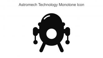 Astromech Technology Monotone Icon In Powerpoint Pptx Png And Editable Eps Format