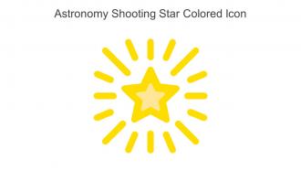 Astronomy Shooting Star Colored Icon In Powerpoint Pptx Png And Editable Eps Format
