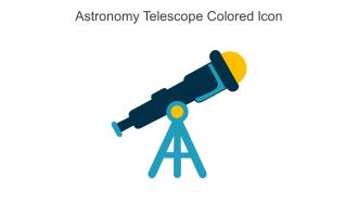 Astronomy Telescope Colored Icon In Powerpoint Pptx Png And Editable Eps Format