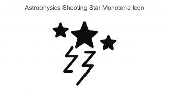 Astrophysics Shooting Star Monotone Icon In Powerpoint Pptx Png And Editable Eps Format