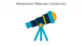 Astrophysics Telescope Colored Icon In Powerpoint Pptx Png And Editable Eps Format