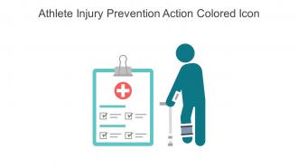 Athlete Injury Prevention Action Colored Icon In Powerpoint Pptx Png And Editable Eps Format