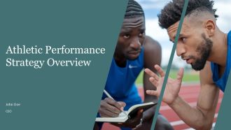 Athletic Performance Strategy Overview PPT Sample AT