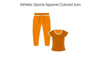 Athletic Sports Apparel Colored Icon In Powerpoint Pptx Png And Editable Eps Format