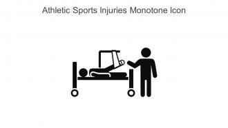 Athletic Sports Injuries Monotone Icon In Powerpoint Pptx Png And Editable Eps Format