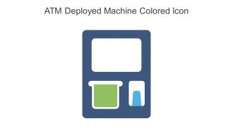 Atm Deployed Machine Colored Icon In Powerpoint Pptx Png And Editable Eps Format
