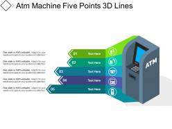 71163063 style linear 1-many 5 piece powerpoint presentation diagram infographic slide