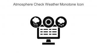 Atmosphere Check Weather Monotone Icon In Powerpoint Pptx Png And Editable Eps Format