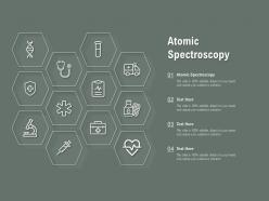 Atomic spectroscopy ppt powerpoint presentation file clipart images