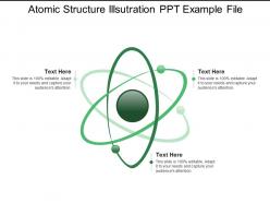 Atomic structure illsutration ppt example file