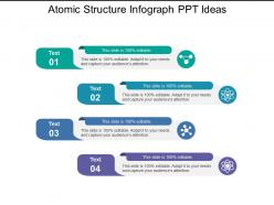 Atomic structure infograph ppt ideas