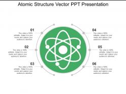 Atomic structure vector ppt presentation