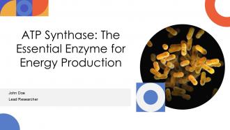 ATP Synthase The Essential Enzyme For Energy Production PPT Example ST AI