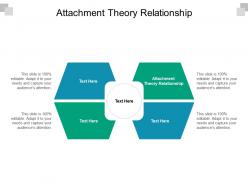 Attachment theory relationship ppt powerpoint presentation professional vector cpb